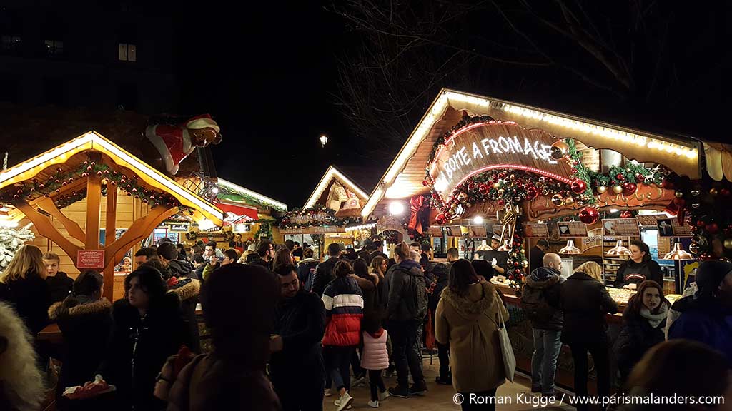 Weihnachtsmarkt Paris Tuileries Garten