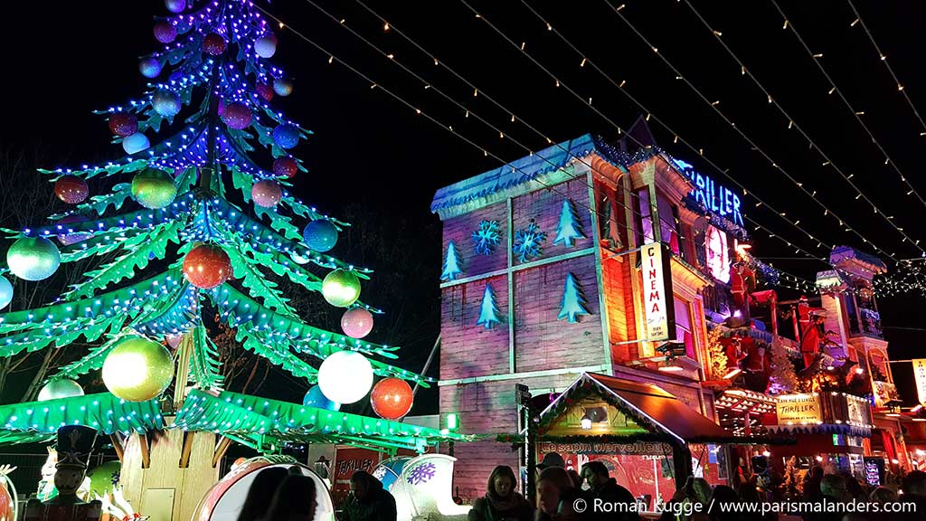 Weihnachtsmarkt Paris Tuileries Garten