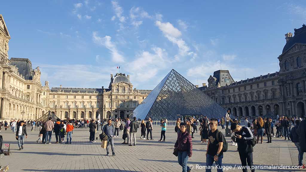 Louvre im Winter