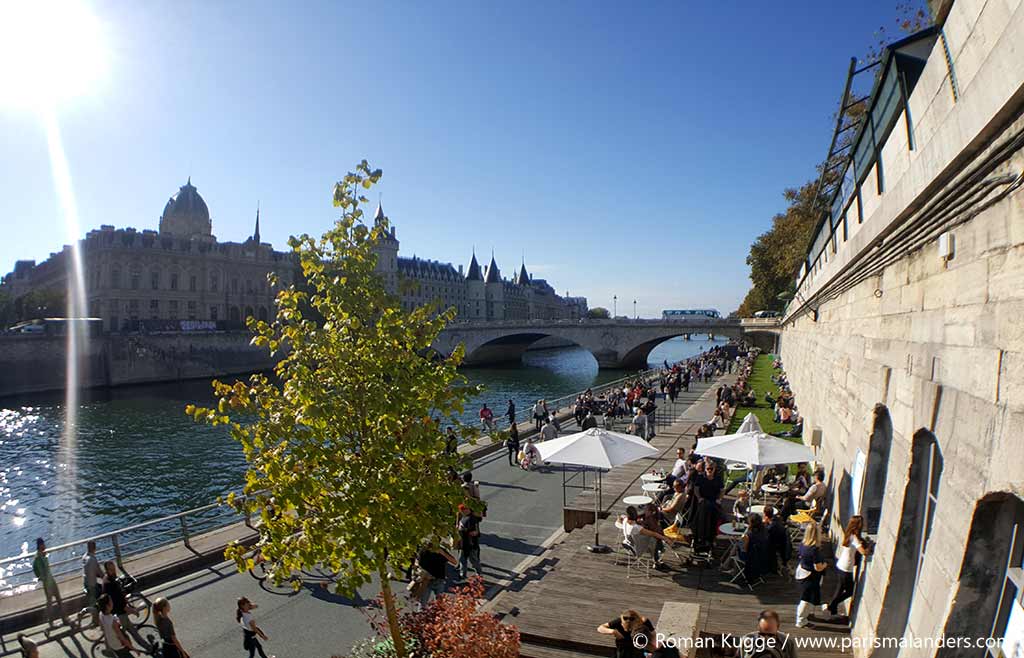 Rechtes Seine-Ufer in Paris autofrei