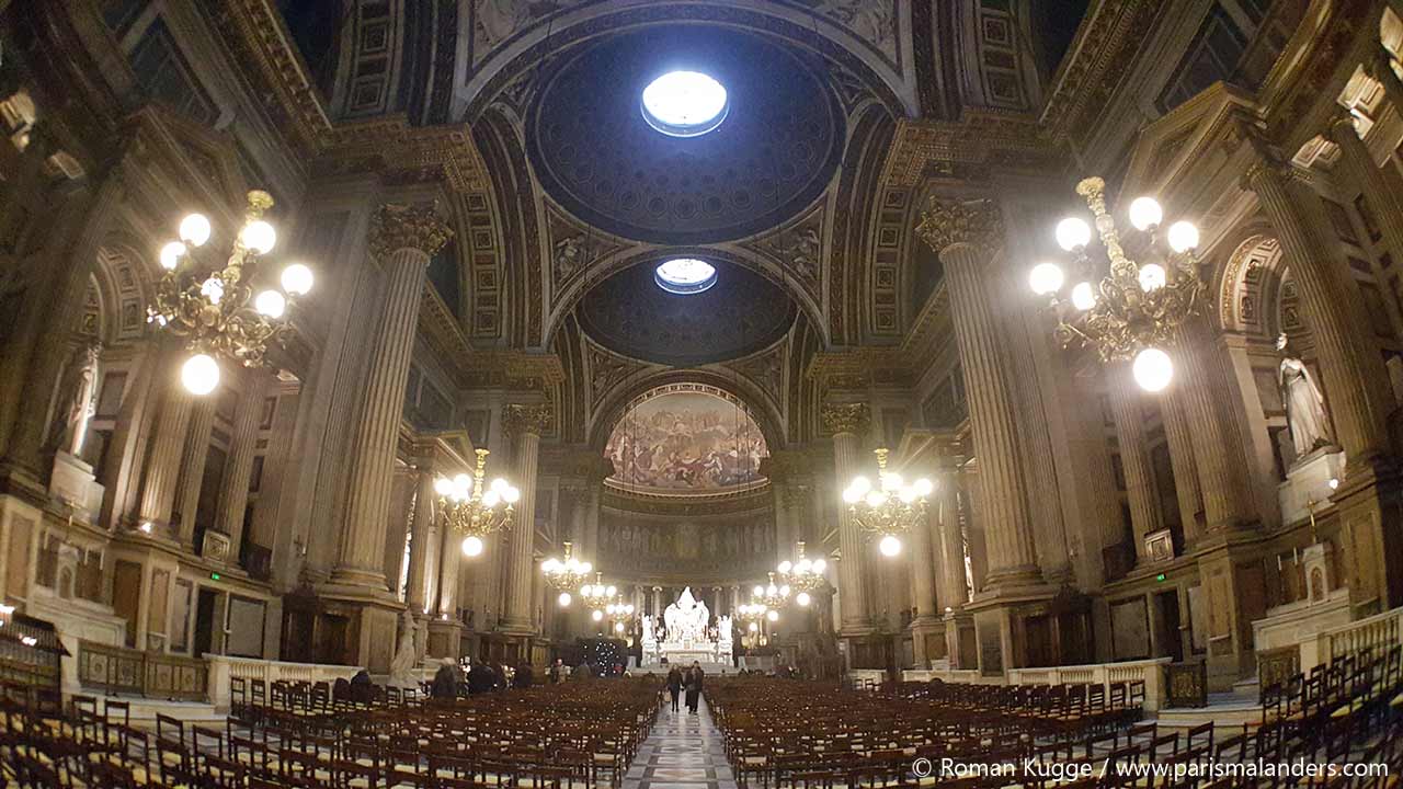 Kirche Madeleine Paris Kuppel Mosaik