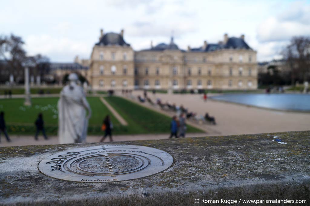 Null Meridian Paris Jardin du Luxembourg