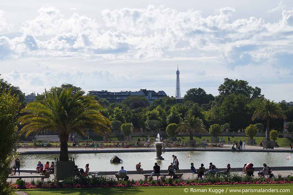 Park Jardin du Luxembourg in Paris