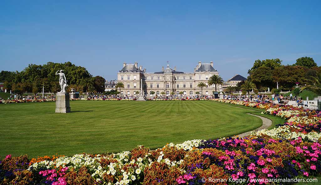 Senat Palais du Luxembourg Park Paris