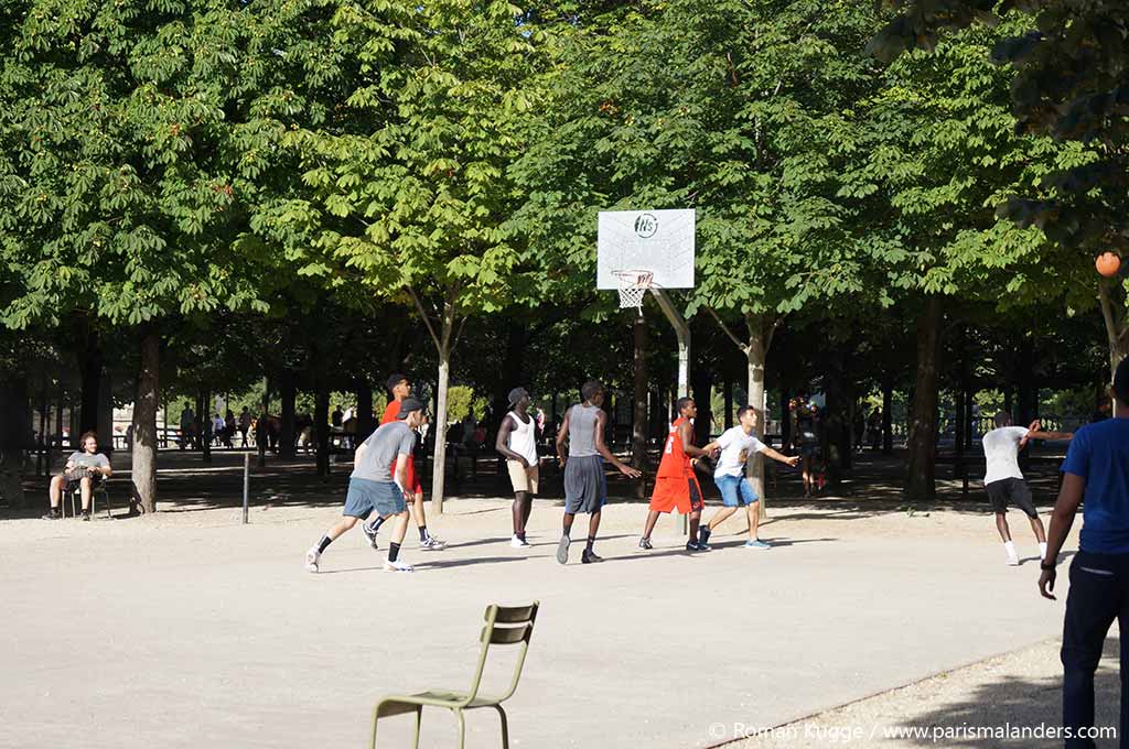 Sport Basketball Jardin du Luxembourg