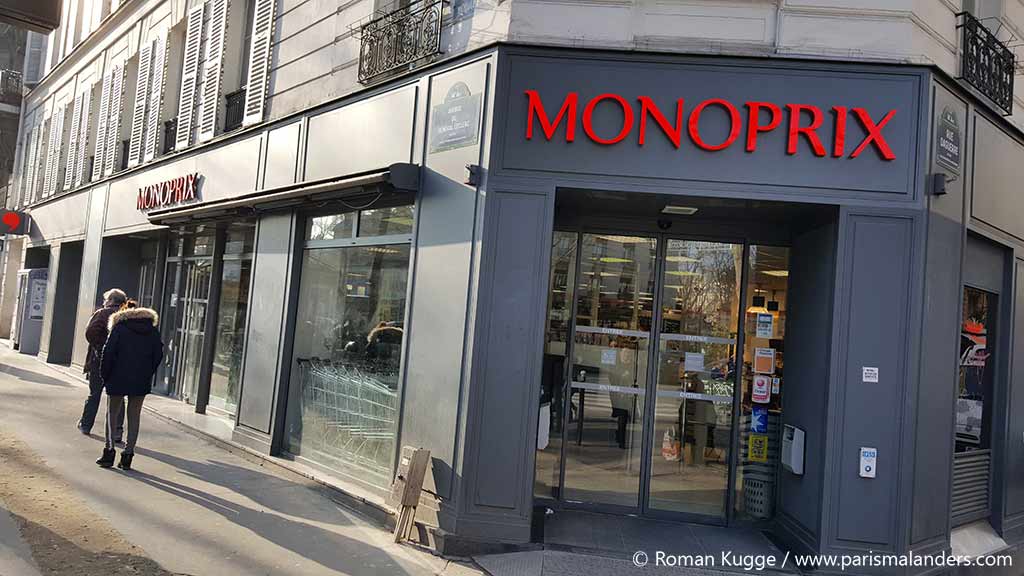 Supermarkt Paris Monoprix