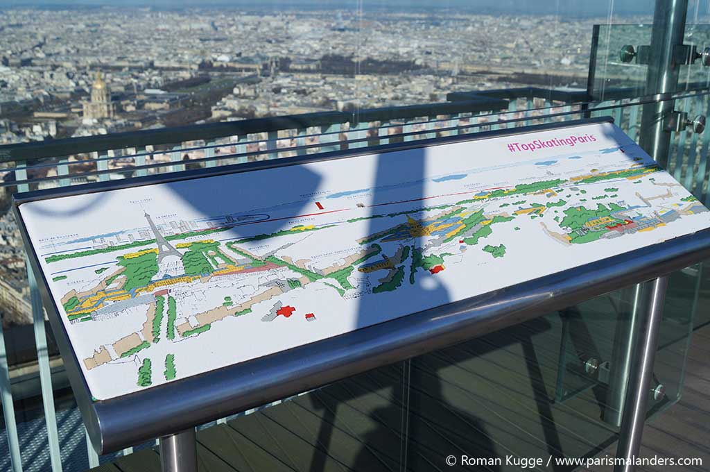 Informationstafeln Tour Turm Montparnasse