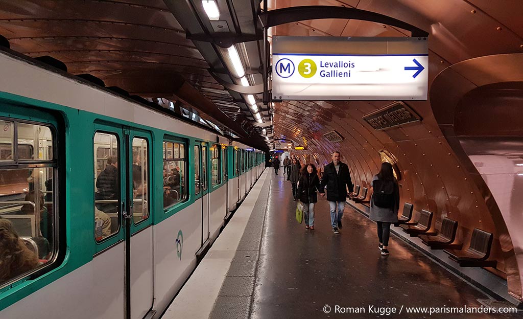 Paris Metrostation Arts et Métiers