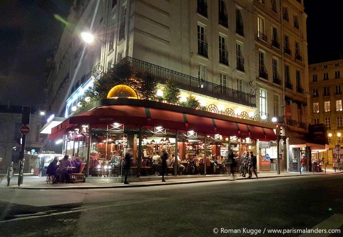 Restaurant Paris nachts