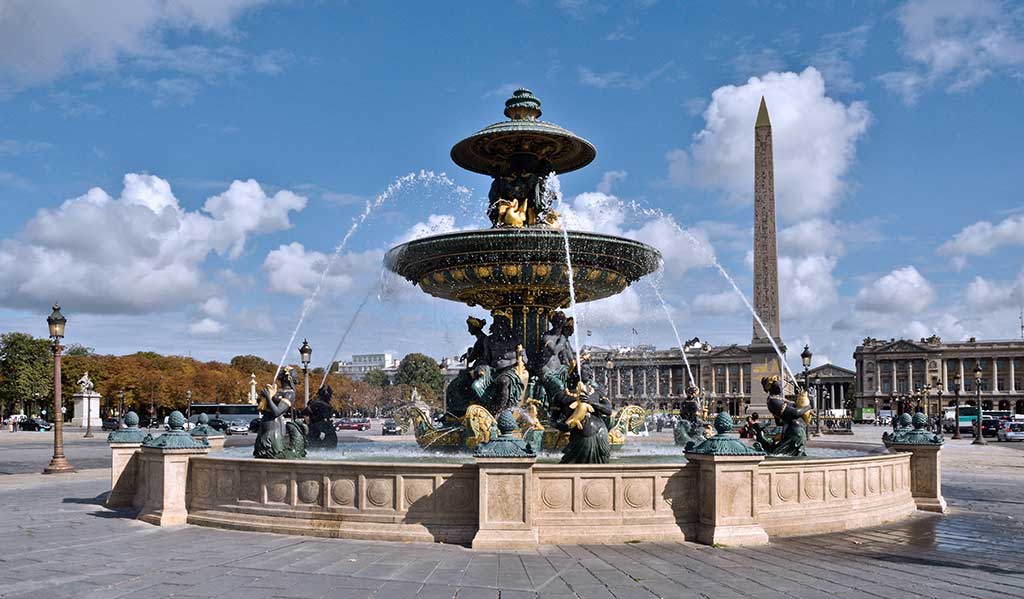 Place de la Concorde Drehort BrunnenDevil Wears Prada