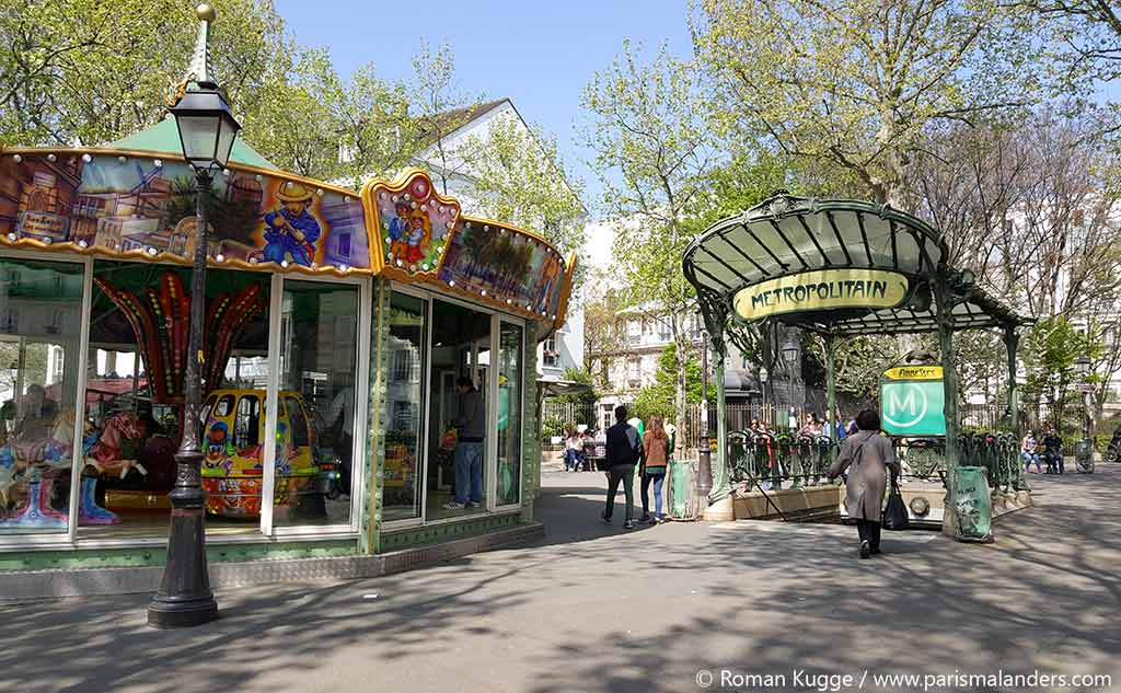 Metro Paris Station Abbesses