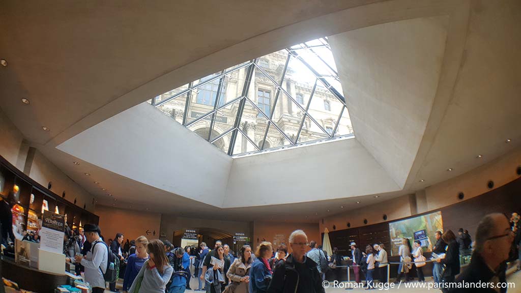 Fünf Pyramiden Louvre