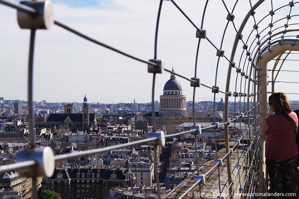 Notre Dame Höhenangst Gitter Sicherheit