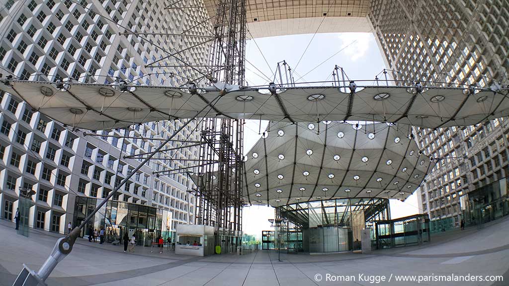 Grande Arche La Defense Dach Dachterrasse (2)