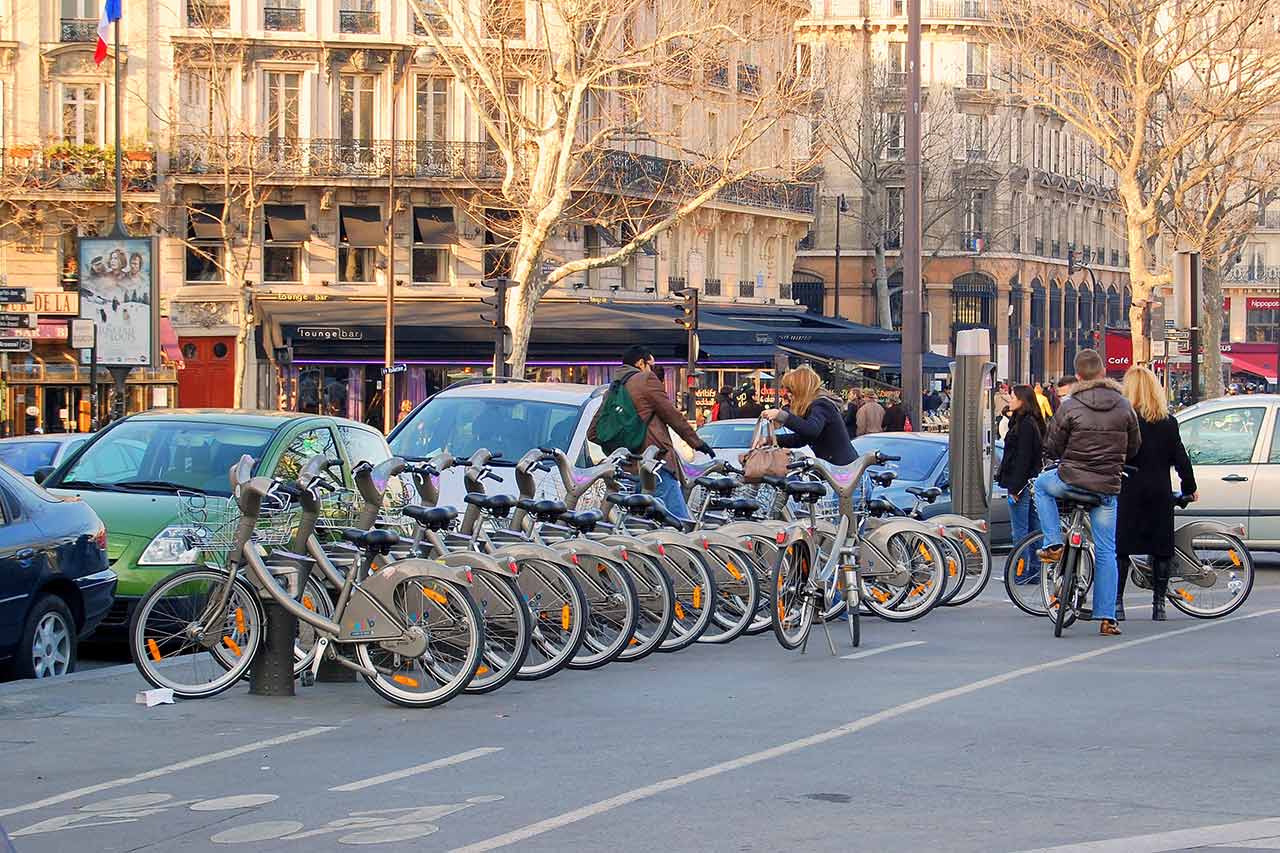 Velib Radstation Paris