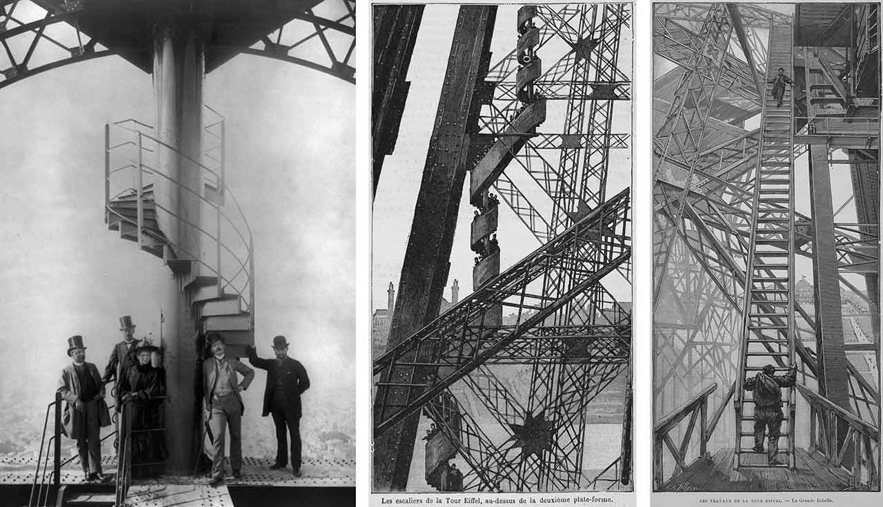 Wendeltreppe Gustave Eiffel Eiffelturm