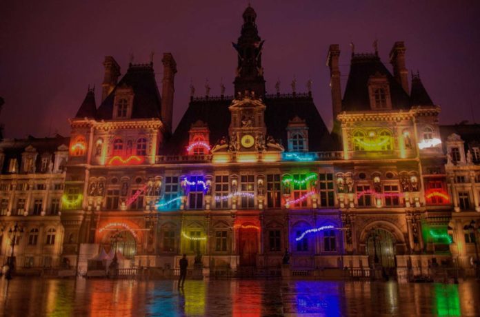 Nuit Blanche Rathaus Paris