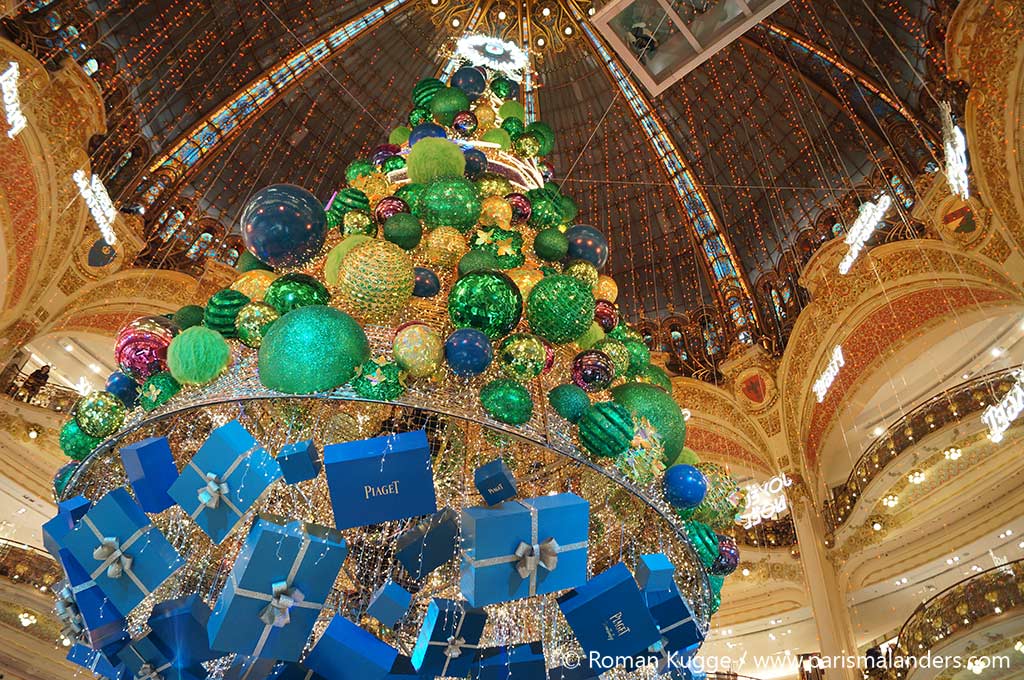 Weihnachtsbaum Galerie Lafayette Paris