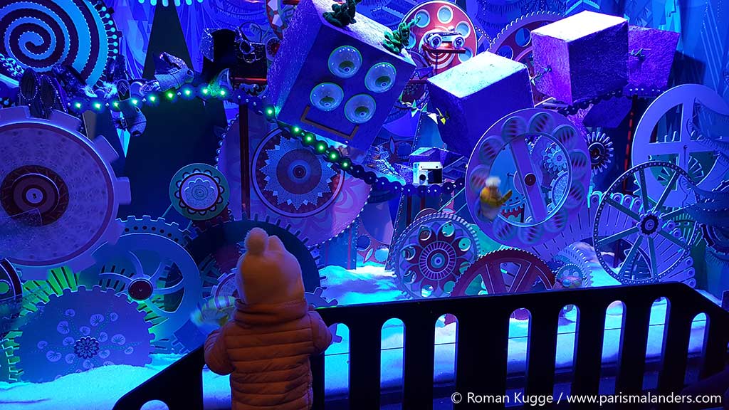 Weihnachtsschaufenster Galeries Lafayette Paris