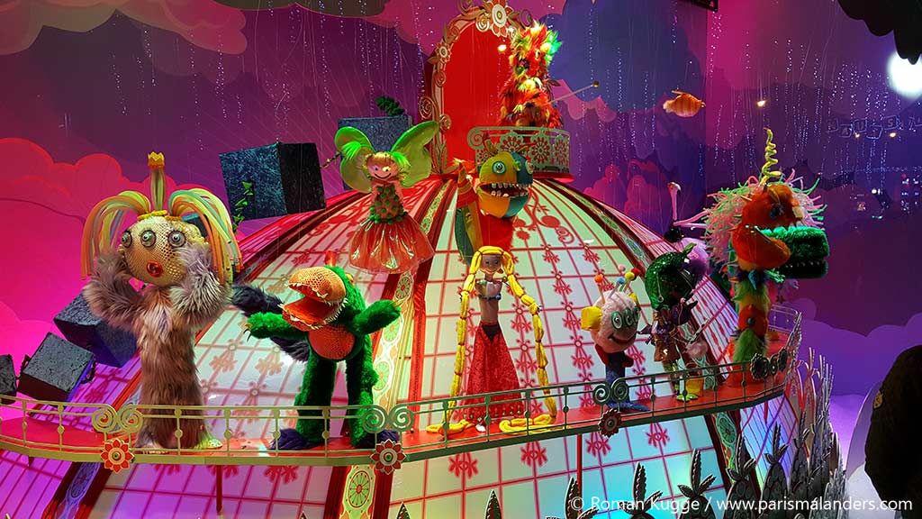 Weihnachtsschaufenster Galeries Lafayette Paris