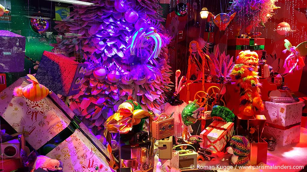 Weihnachtsschaufenster Galeries Lafayette Paris