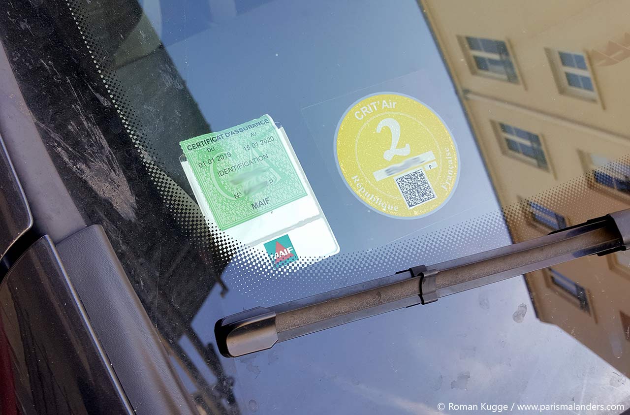 Umweltplakette Crit'Air: Wann braucht ihr sie? - Mein Frankreich