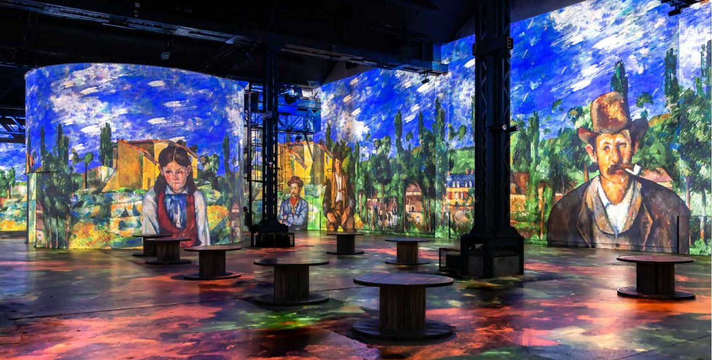 Atelier des Lumières Cézanne