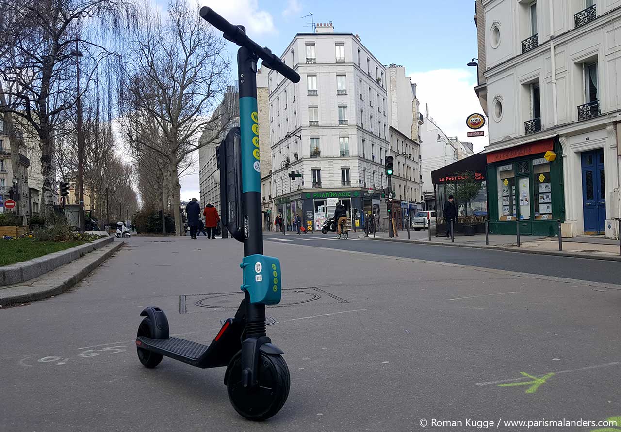 Elektroroller Paris