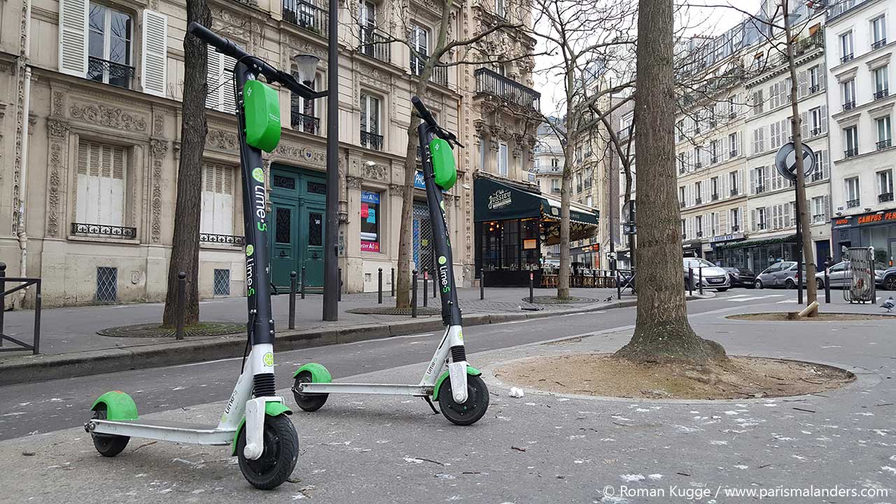 Elektroroller Paris