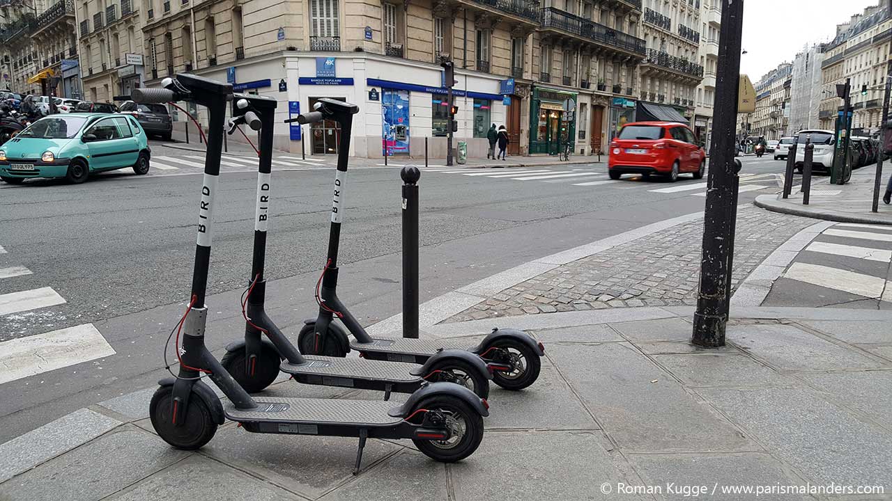 Elektroroller Paris