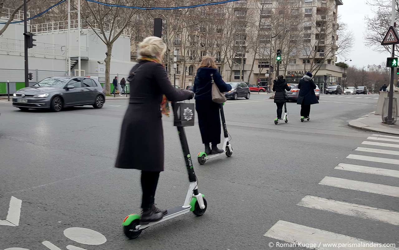 Elektroroller Paris