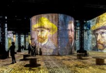 Das Atelier des Lumières in Paris Van Gogh Ausstellung Paris Atelier des Lumières