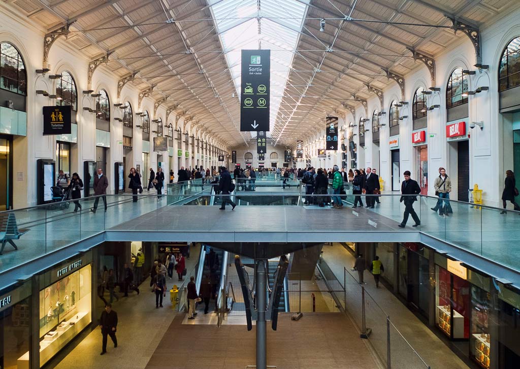 Paris Bahnhof Gare Saint Lazare