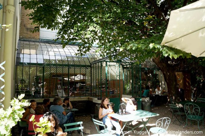 Café im Musée de la Vie Romantique in Paris