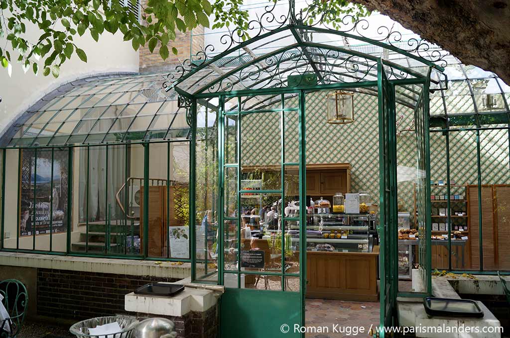 Café im Musée de la Vie Romantique in Paris
