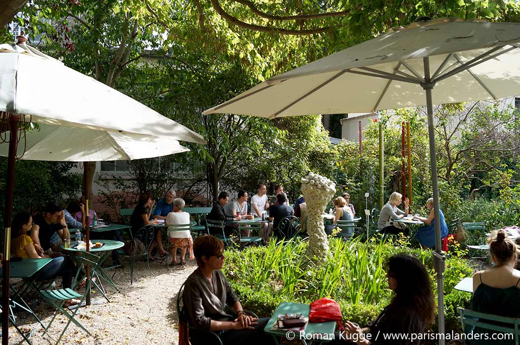 Café im Musée de la Vie Romantique in Paris