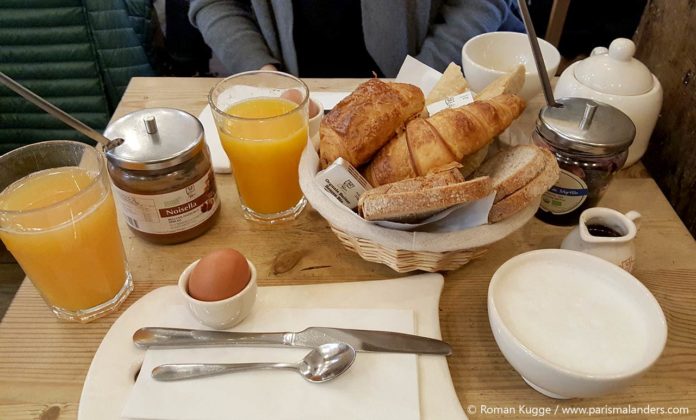 Frühstück Paris Le Pain Quotidien