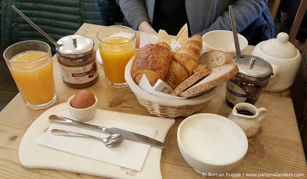 Frühstück Paris Le Pain Quotidien