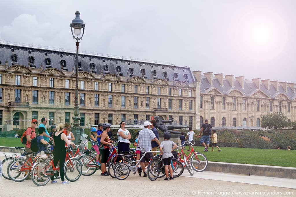 Paris mit dem Fahrrad