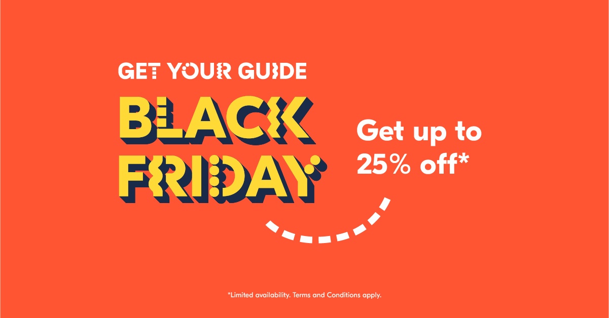 GetYourGuide Black Friday Paris