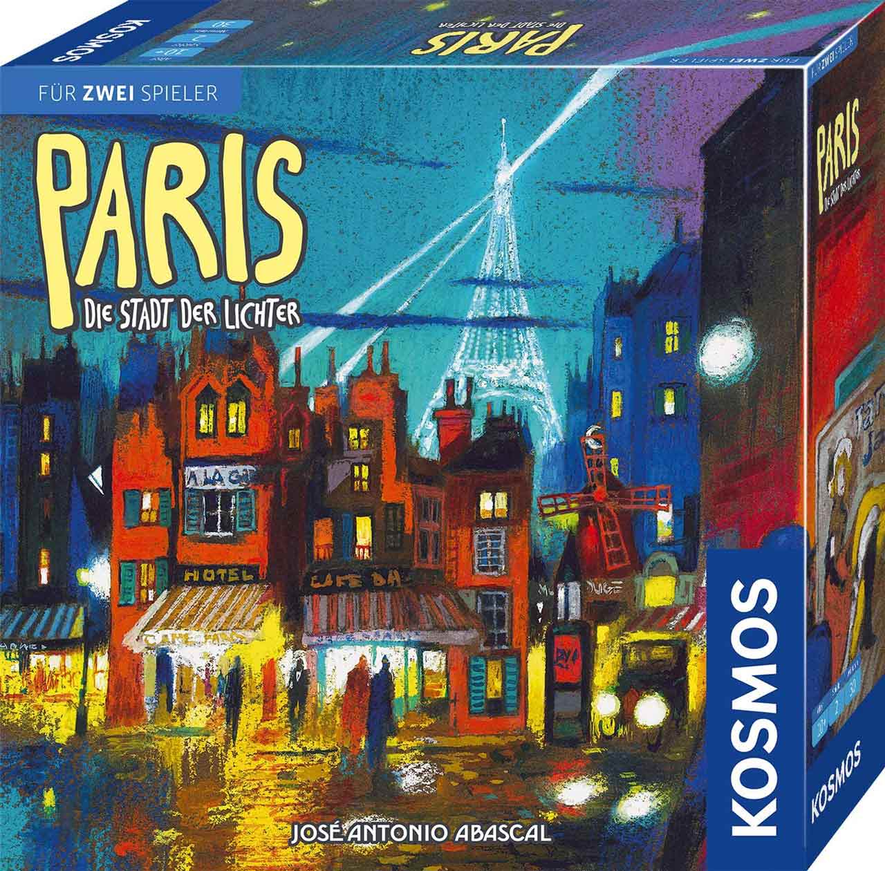 Paris- Gesellschaftsspiel Paris die Stadt der Lichter