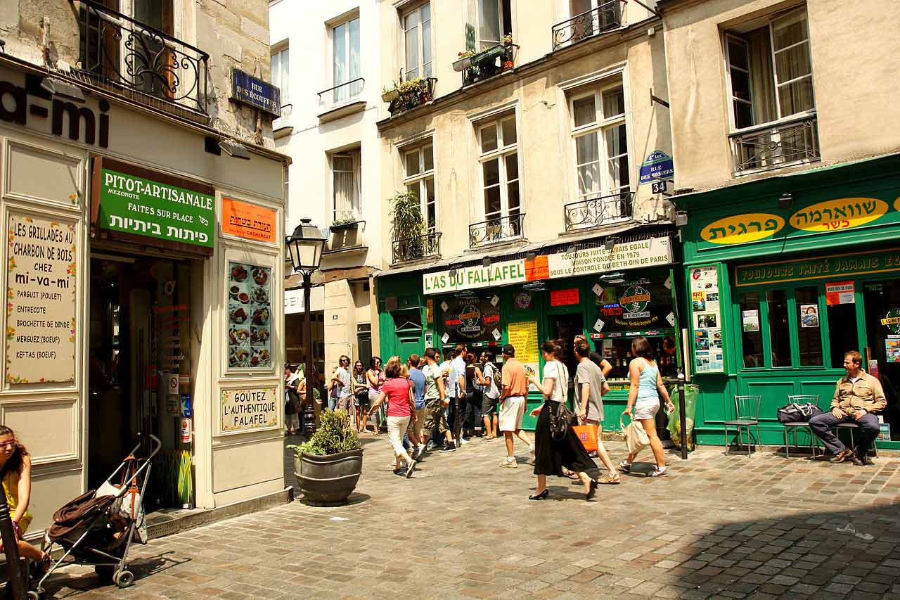 Marais Viertel Paris