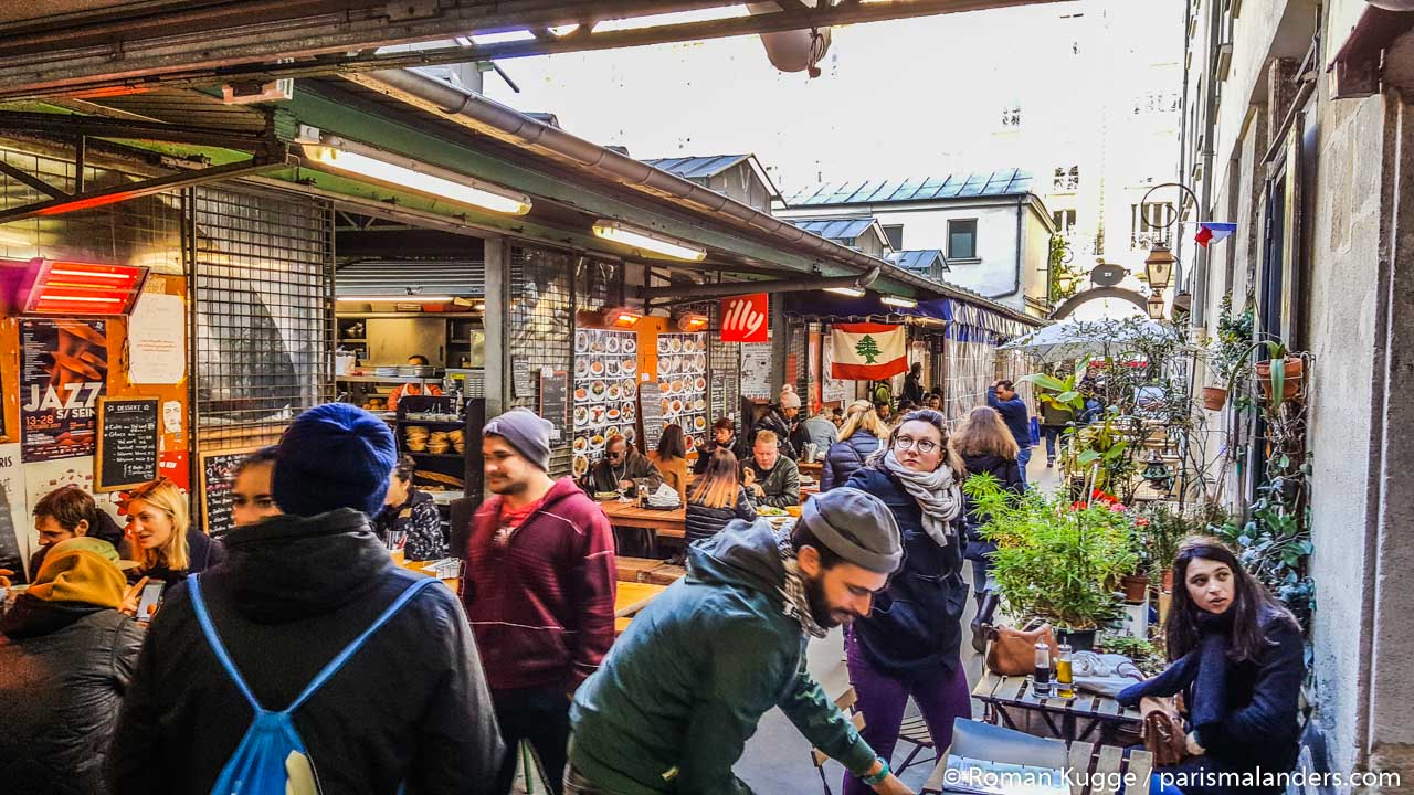 Markt Marché des Enfants Rouges Paris