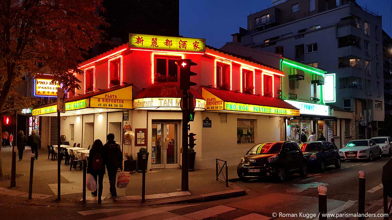 Paris Chinatown Chinesisches Viertel