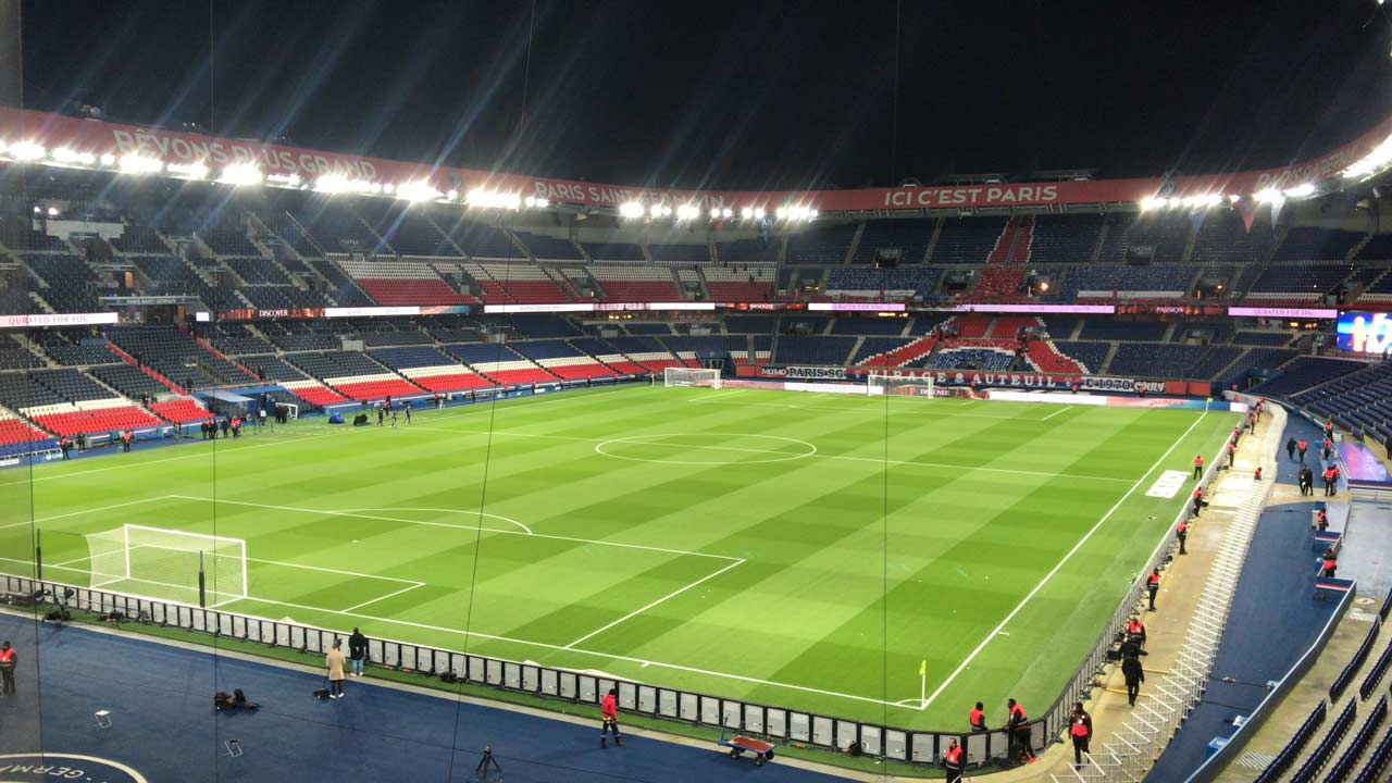 Parc des Princes in Paris PSG Stadion